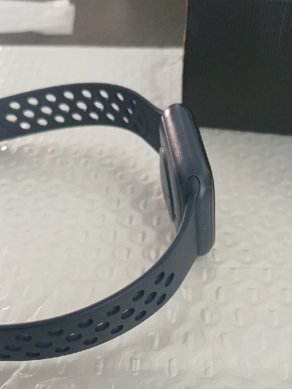 Smart Fitness Watch with Navy Sport Band